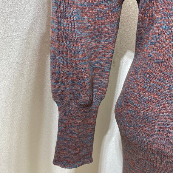 Anthropologie Amour Vert Alaya Organic Cotton Sweater Dress Size Medium - Picture 8 of 12